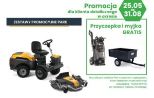 Zestaw promocyjny Traktor ogrodowy Park 500 W + Combi 95 Q Plus
