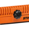 Przyrząd do gratowania prowadnic Stihl