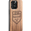NOWOŚĆ Drewniane etui Stihl AXE na telefon iPhone 4