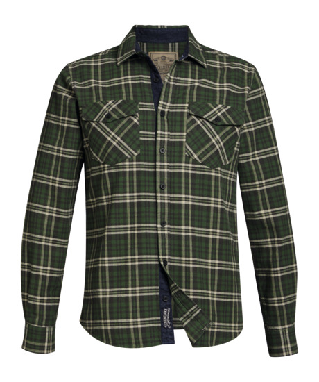 NOWOŚĆ Koszula Stihl PLAID FLANNEL (zielono-beżowa) 5
