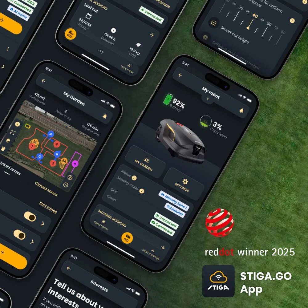 atonomiczny robot koszący a 50v 8