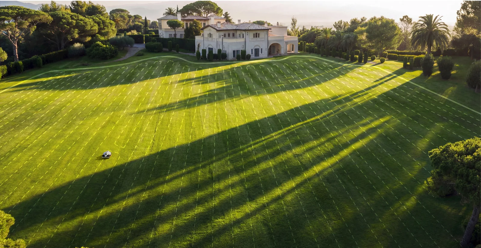 Inteligentne planowanie trasy koszenia LUBA 3 AWD 5000