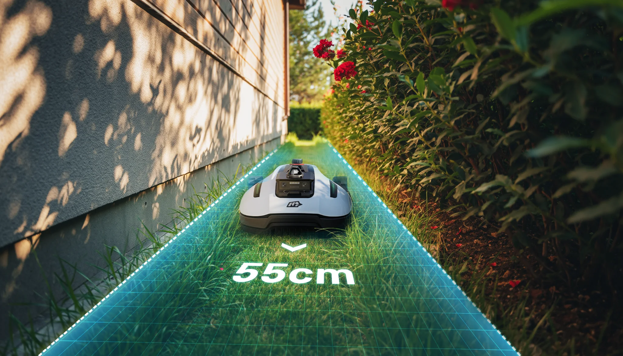 Robot koszący przejazd 55 cm wąska ścieżka